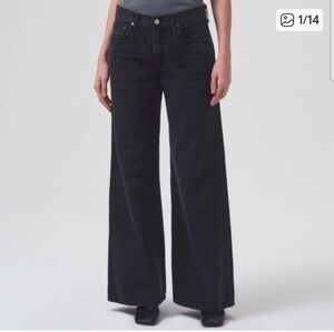 AGOLDE Clara wide leg baggy jeans 26